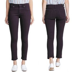 CITIZENS OF HUMANITY Elsa Slim Fit Crop Ankle Jeans Mulberry 27